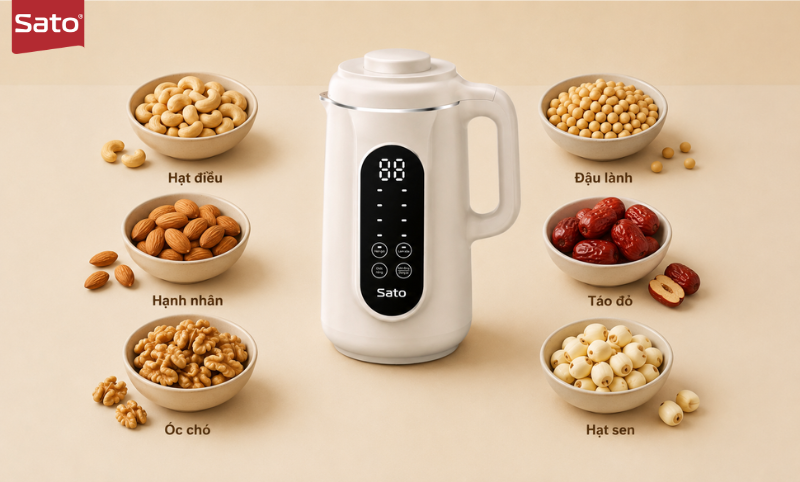 5 Công Thức Sữa Hạt Tại Nhà