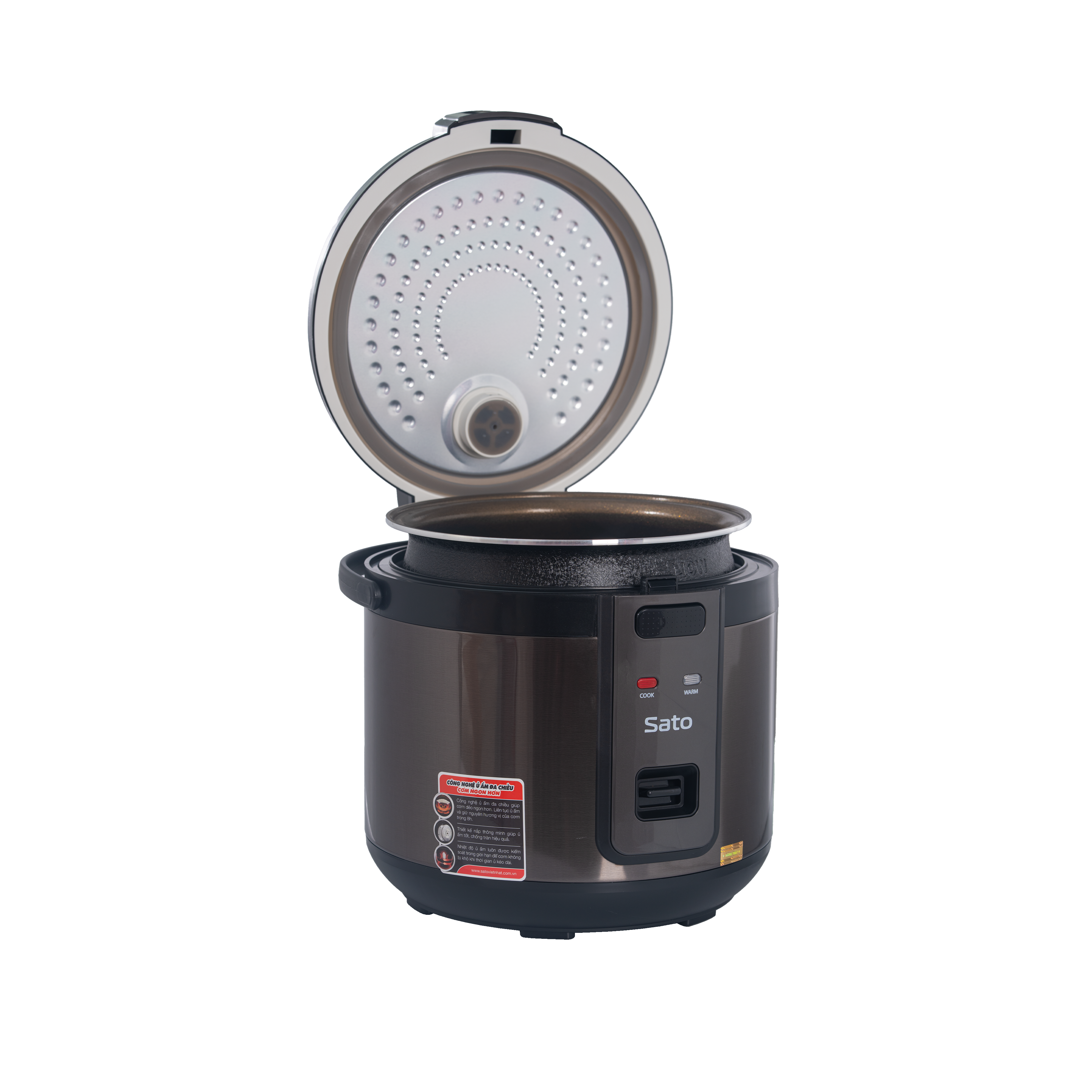 Nồi cơm điện lòng niêu Sato 32Q011.N