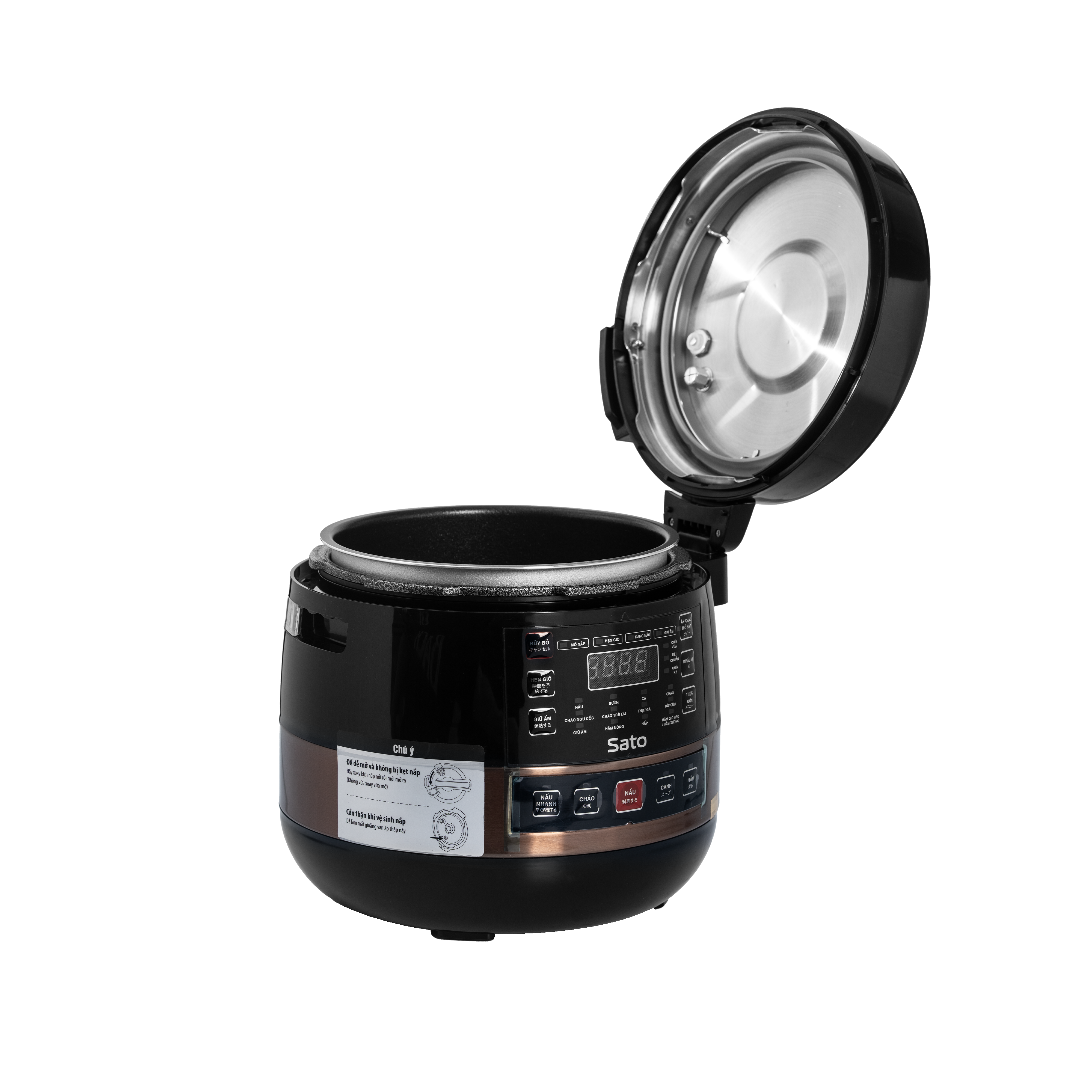 Nồi áp suất điện tử Sato 5AS065.E 5.0L