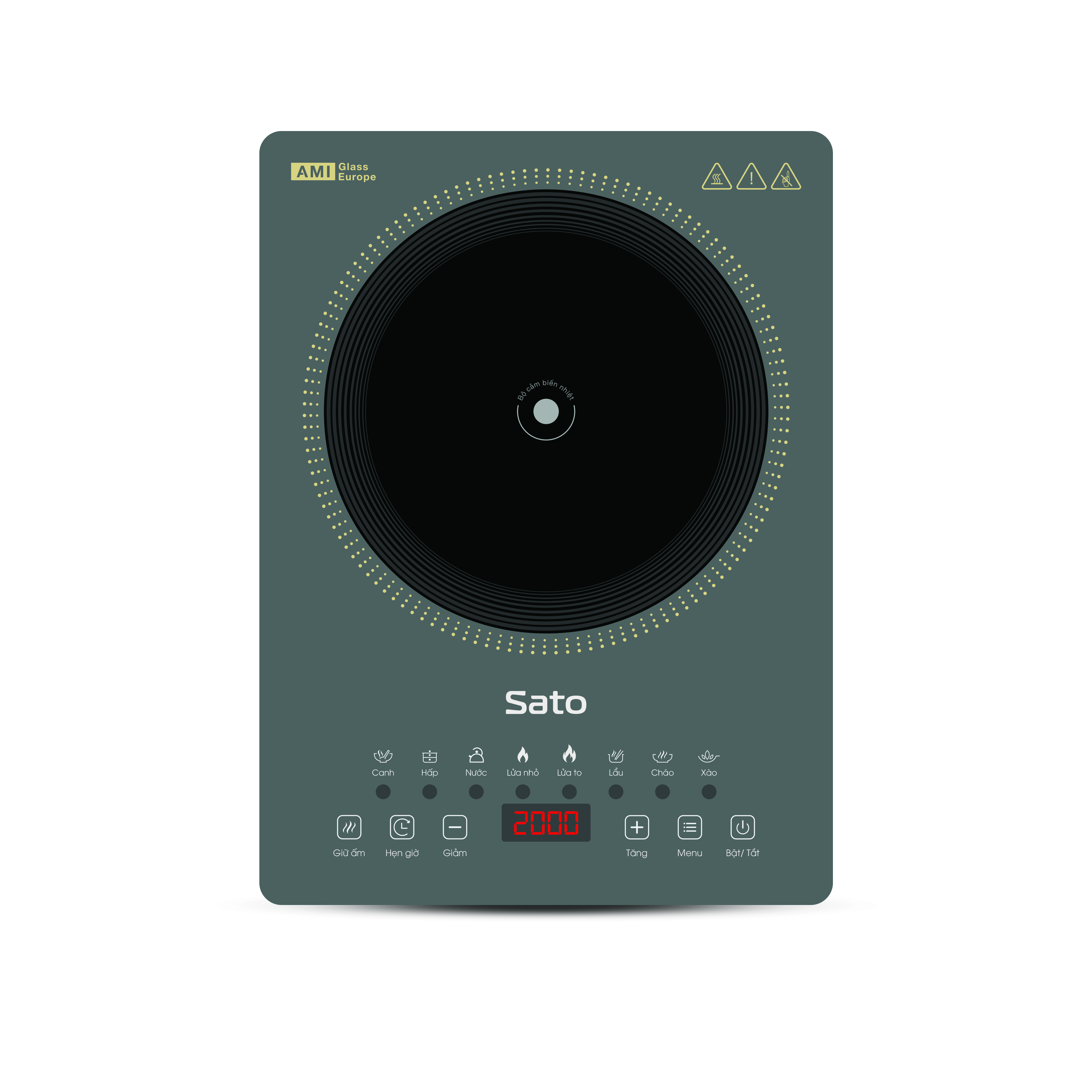 Bếp điện từ đơn Sato BT081.K
