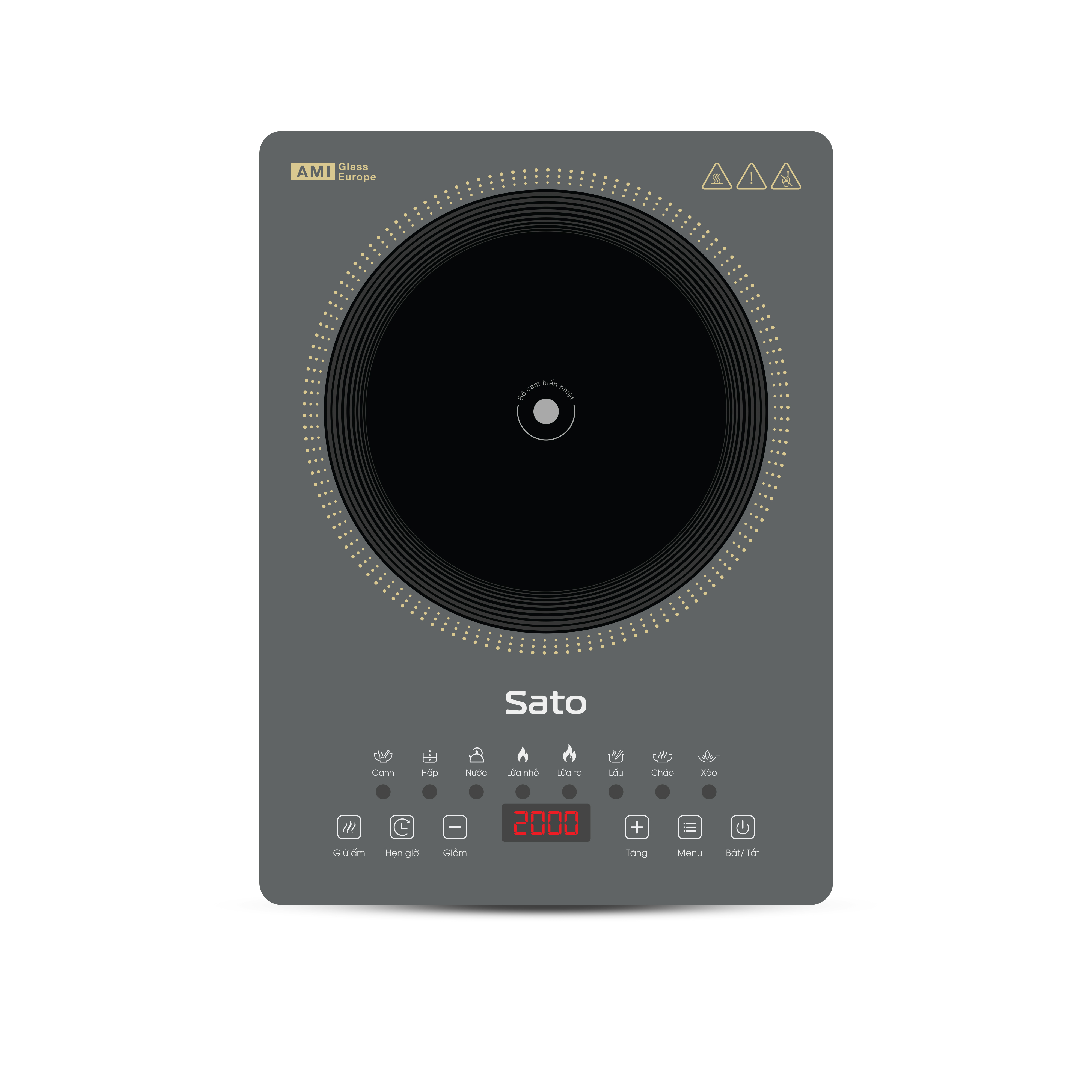 Bếp điện từ đơn Sato BT081.K