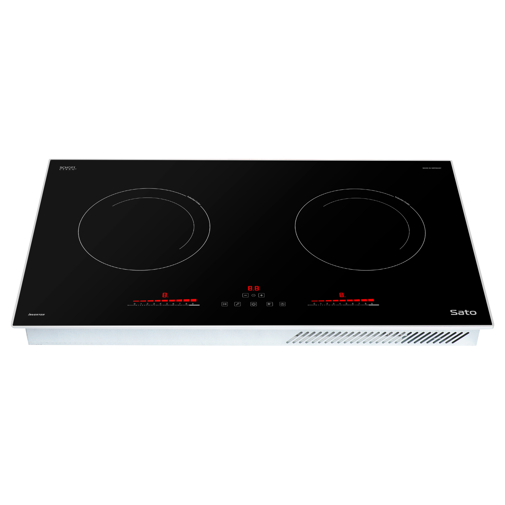 Bếp Điện Từ Đôi Thông Minh Sato IH1021GE