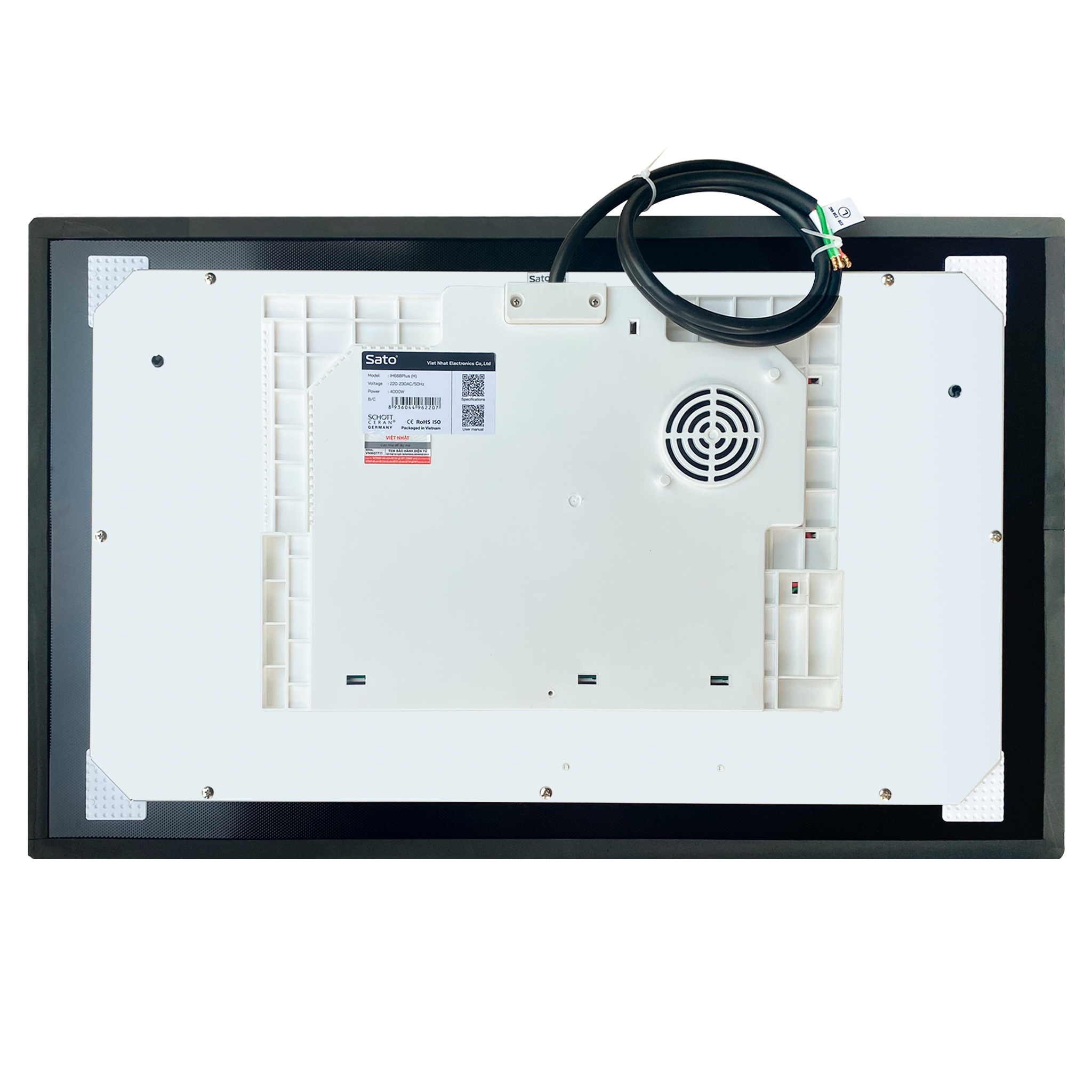 Bếp đôi điện từ thông minh Sato IH668Plus (H)
