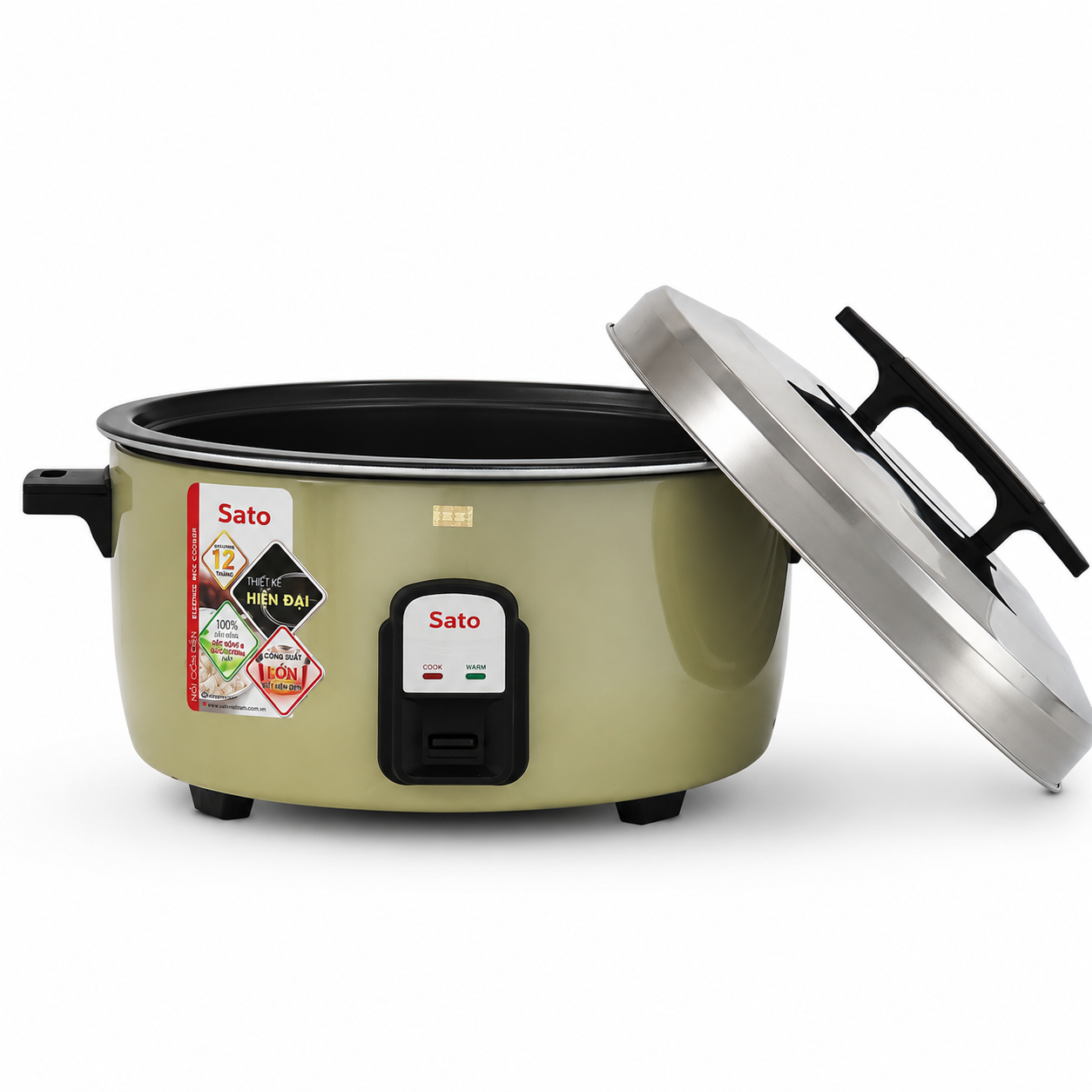Nồi cơm điện công nghiệp Sato Q12 (V) 12L