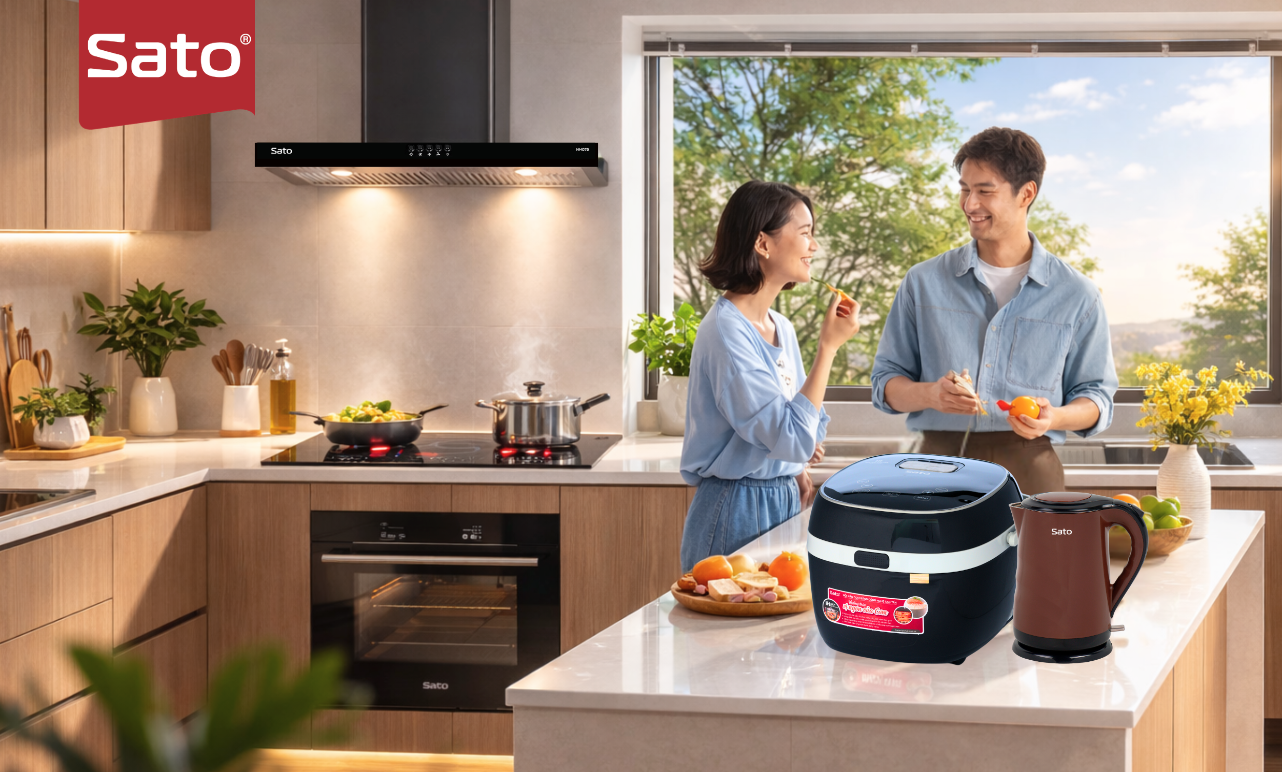 Gia Dụng Sato Việt Nhật - Tiêu Chuẩn Nhật Trong Gian Bếp Việt