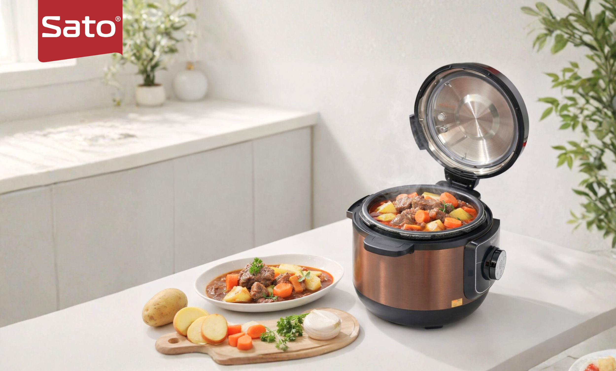 Công thức hầm bò kho bằng nồi áp suất – Mềm nhanh, đậm vị 