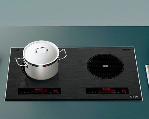 Bếp đôi điện từ Sato SIH376 N2.3 (B) – Thiết kế đột phá, kết cấu thông minh