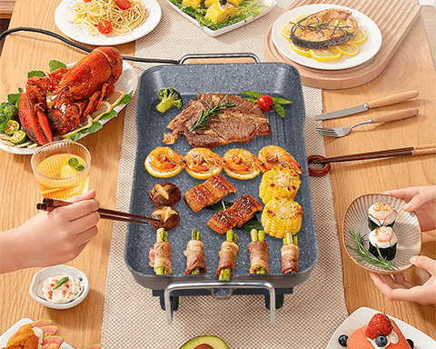 Bếp nướng điện không khói có an toàn cho sức khỏe?