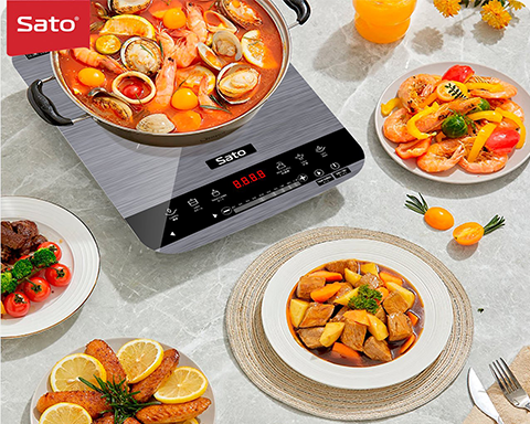 5 Ưu điểm tuyệt vời của bếp từ đơn Sato BT044