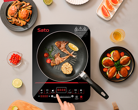 Bếp từ tiện ích, nấu nướng nhẹ nhàng