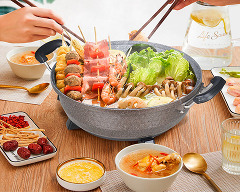 Bí quyết giúp nấu lẩu thơm ngon bằng nồi lẩu điện