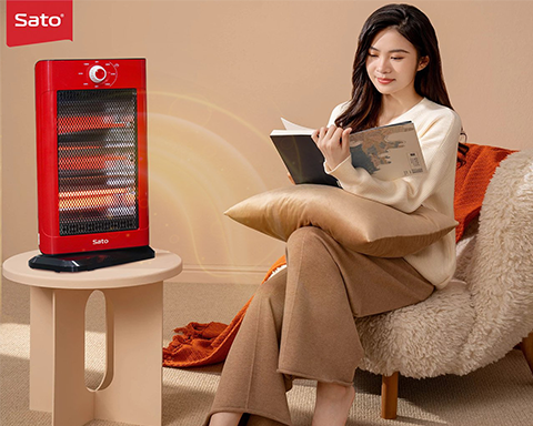 Quạt sưởi điện Sato, sưởi ấm “không gian Việt”