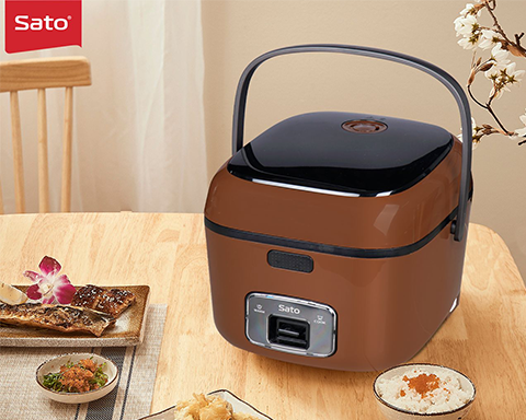 Cơm nhà là nhất với nồi cơm điện Sato 18Q025