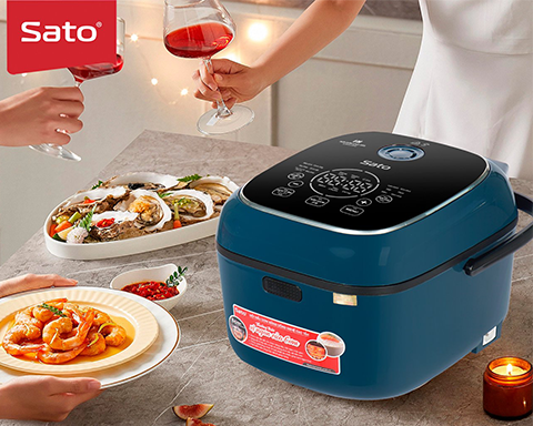 Lợi ích tuyệt vời khi sử dụng nồi cơm điện cao tần Sato