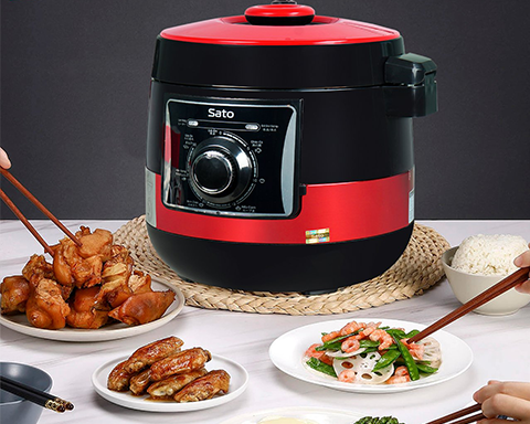 Lợi ích khi sở hữu nồi áp suất đa năng Sato trong gian bếp