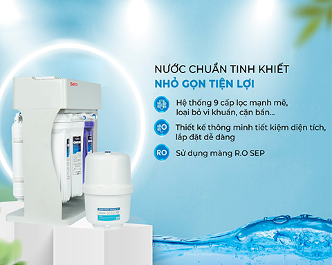 Máy lọc nước để gầm mang lại tiện ích gì?