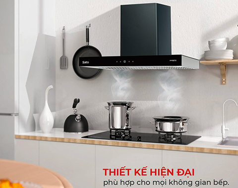 Máy hút mùi Sato chất lượng cho gia đình