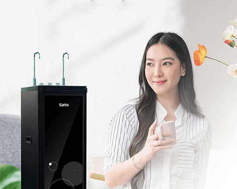 Máy lọc nước nóng lạnh nguội Sato HC849 – Giải pháp cho cuộc sống hiện đại