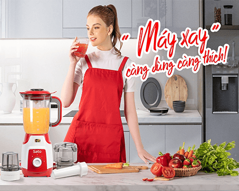 Giải pháp khắc phục hiện tượng máy xay sinh tố bị kẹt