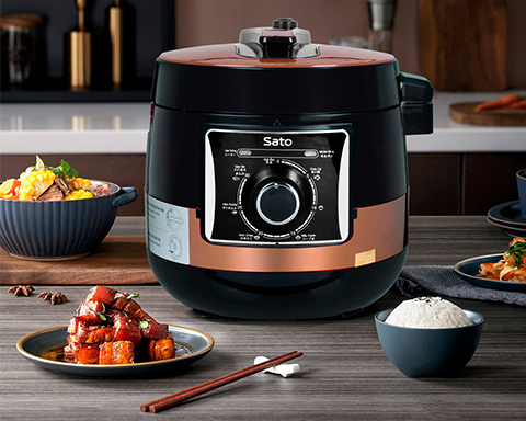 Nấu ăn ngon hơn với nồi áp suất điện