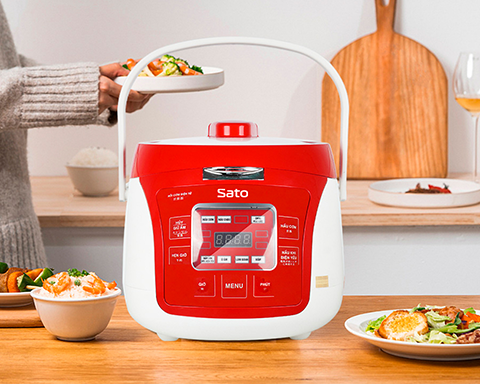 Nồi cơm điện tử, nấu thử là “mê”