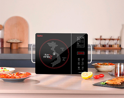 Sato ra mắt sản phẩm bếp hồng ngoại đơn HN011I