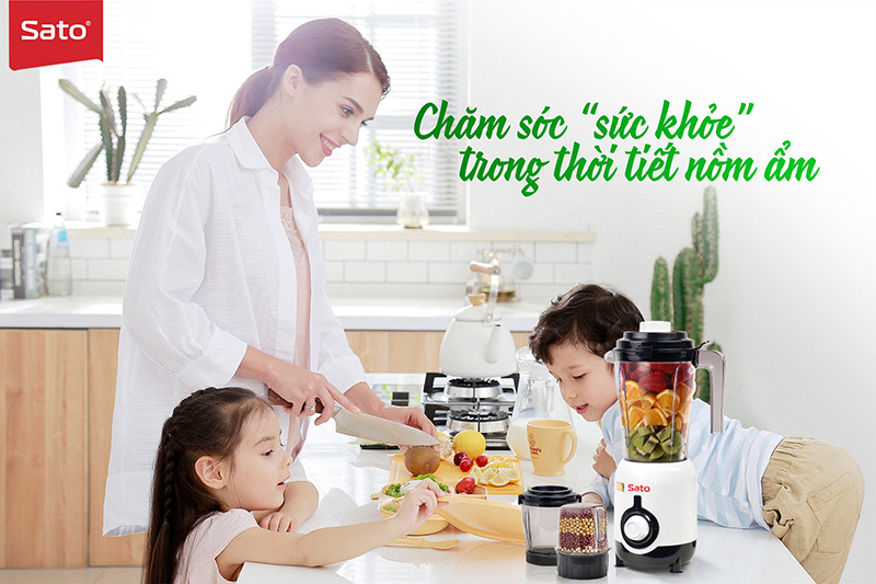 Chăm sóc sức khỏe mùa nồm ẩm 1