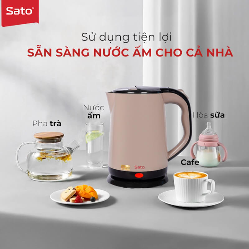 Lưu ý người dùng sử dụng ấm siêu tốc an toàn 3