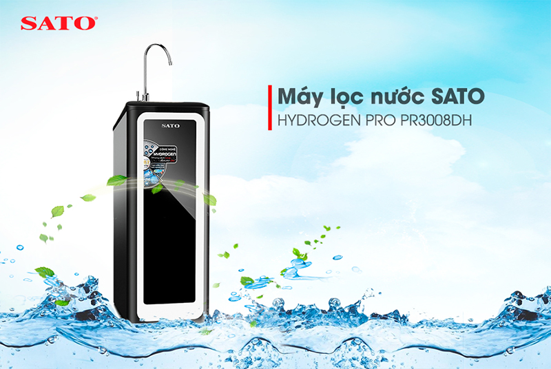 Lý do người dùng nên chọn ngay máy lọc nước SATO Hydrogen PRO PR3008DH 1