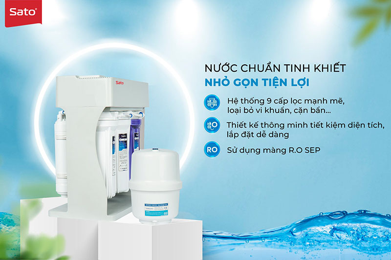 Máy lọc nước để gầm mang lại tiện ích gì? 1