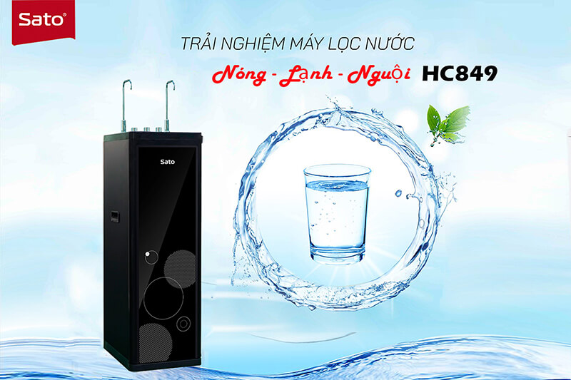 Máy lọc nước nóng lạnh nguội Sato HC849 – Giải pháp hoàn hảo cho cuộc sống hiện đại 3