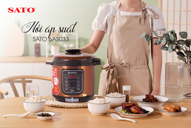 Nồi áp suất đa năng SATO 6AS033 - 1