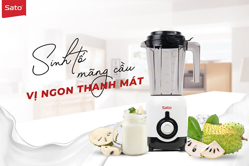 Sinh tố mãng cầu, vị ngon thanh mát 3