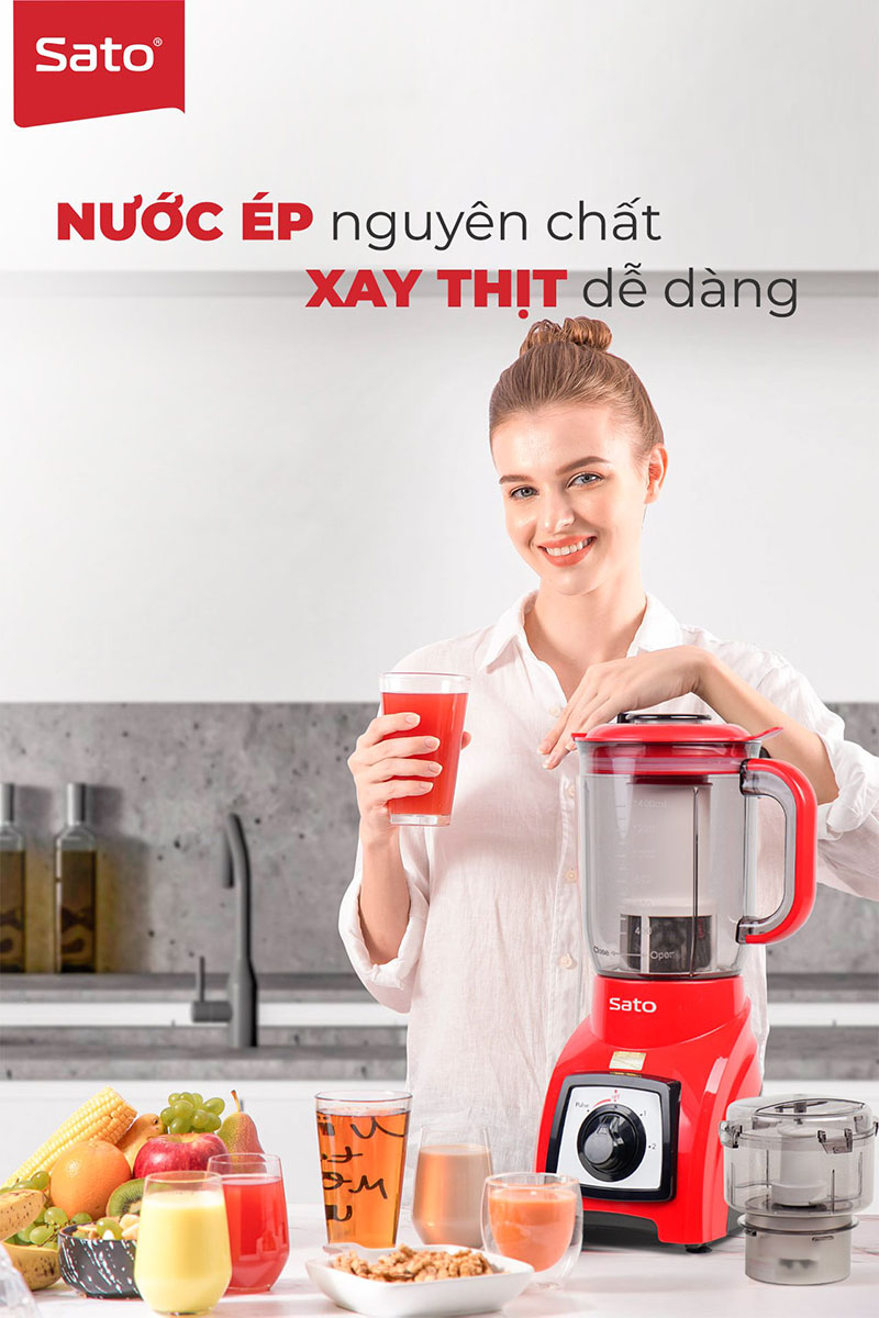 Bí quyết sử dụng máy xay sinh tố an toàn, hiệu quả 4