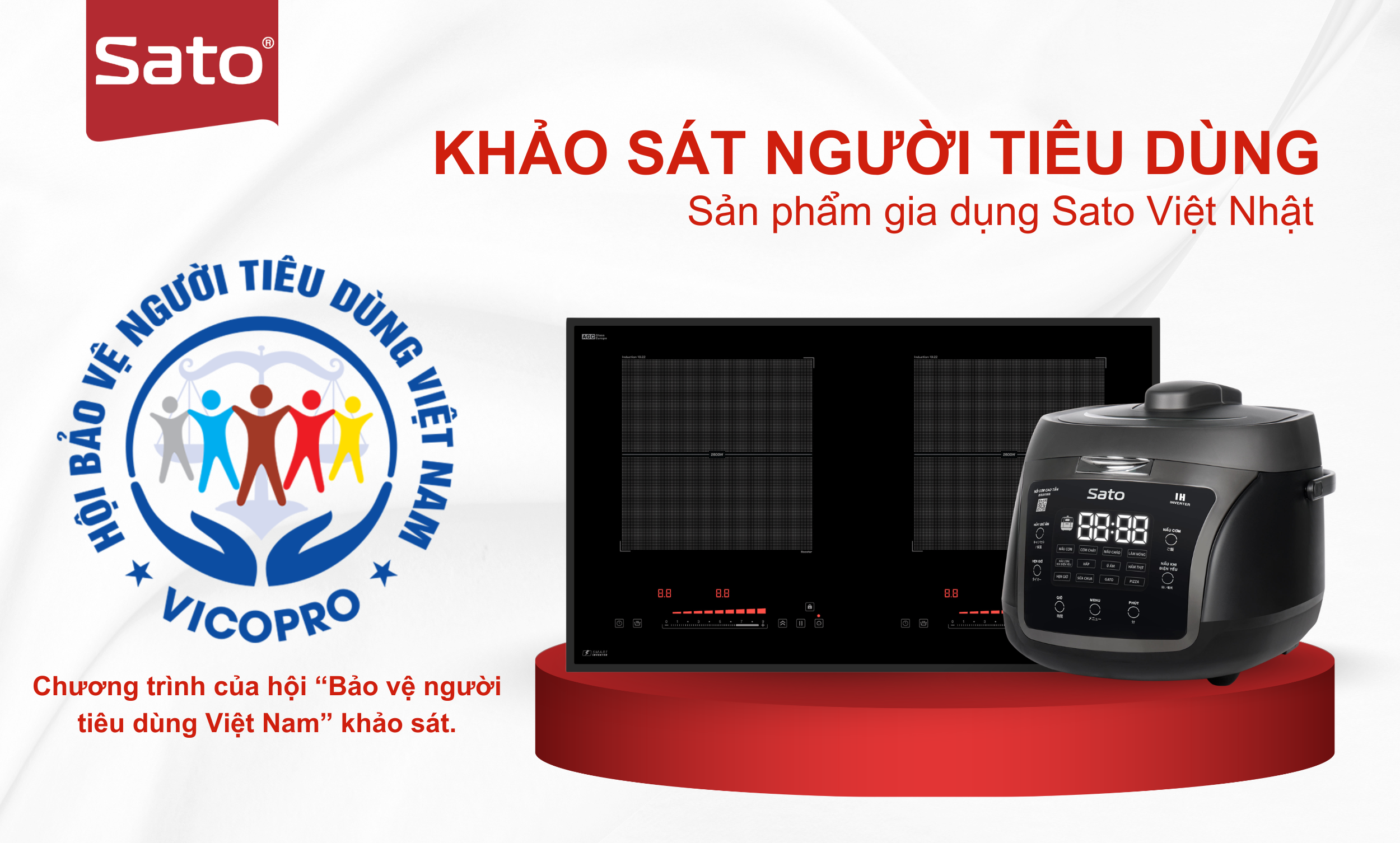 Sato Việt Nhật Tham Gia Chương Trình Khảo Sát Người Tiêu Dùng