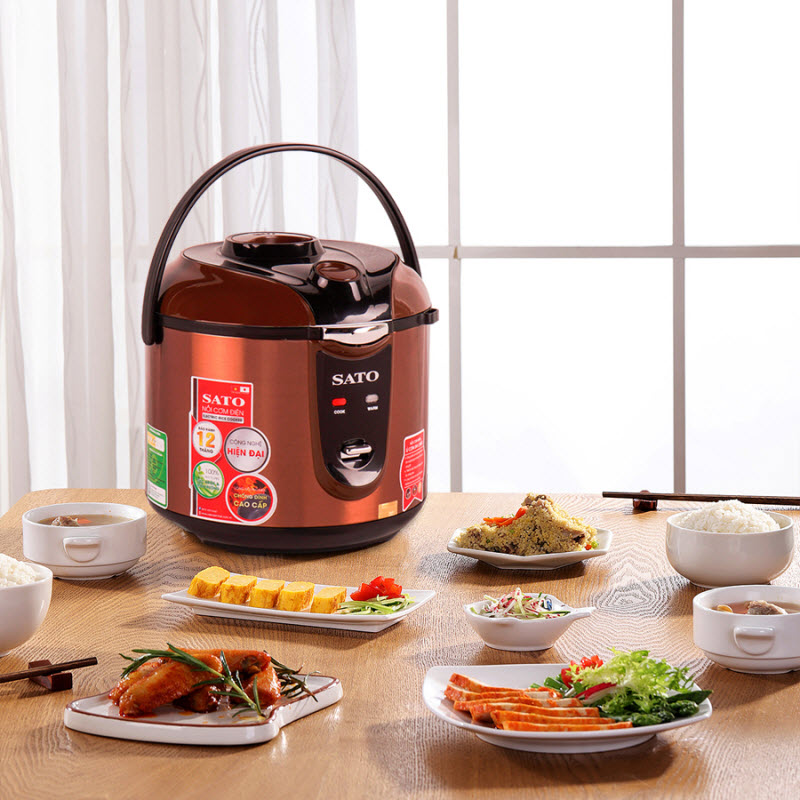 Nồi Cơm Điện SATO 18Q015 1.8L 1