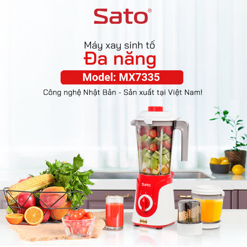 Máy xay sinh tố Sato MX7335