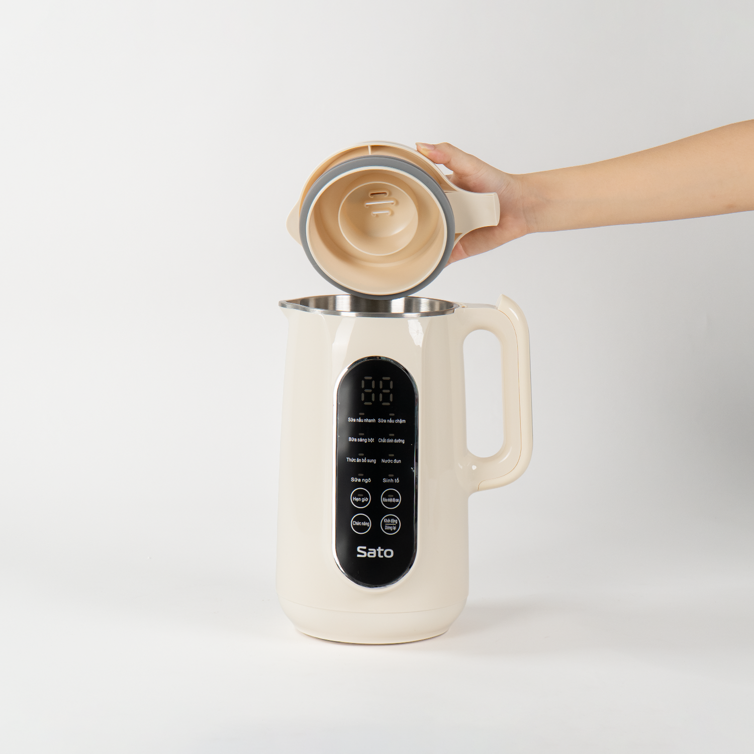 Máy Làm Sữa Hạt Sato 12SH86