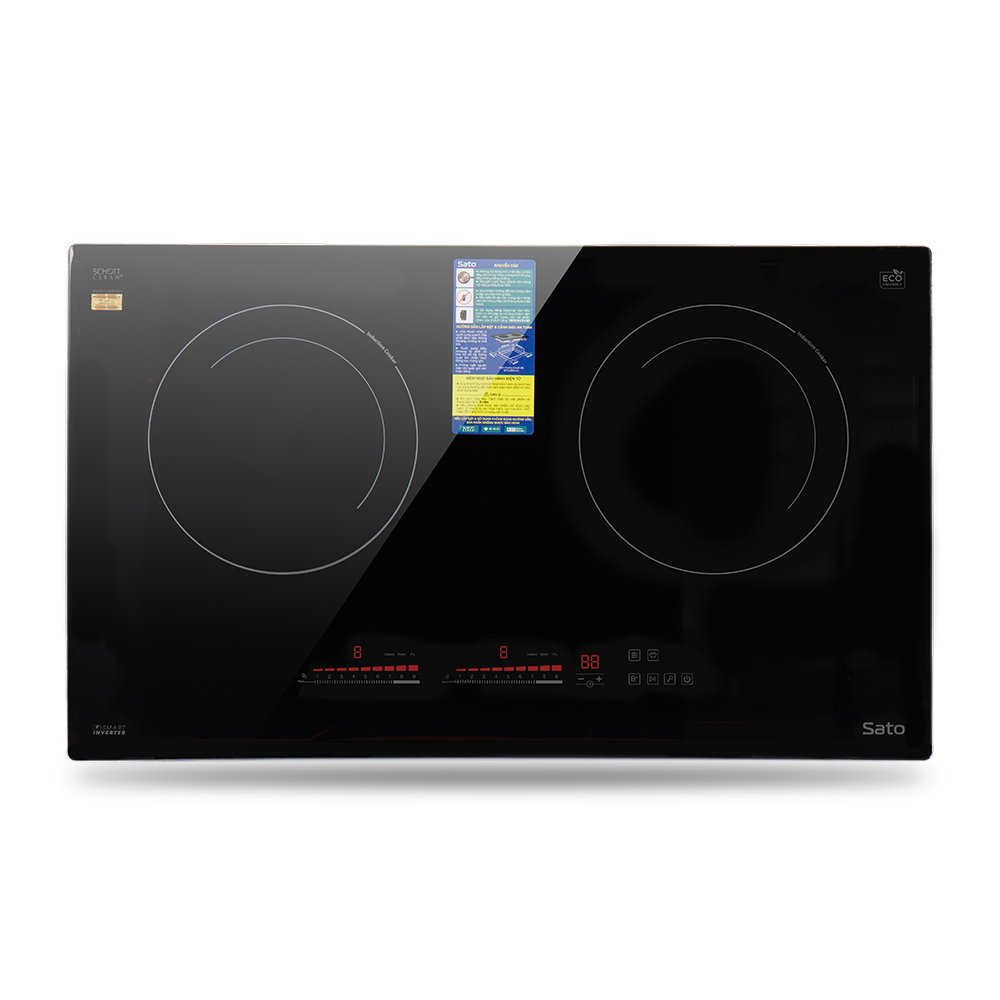 Bếp Điện Từ Đôi Thông Minh Sato IH1021GE