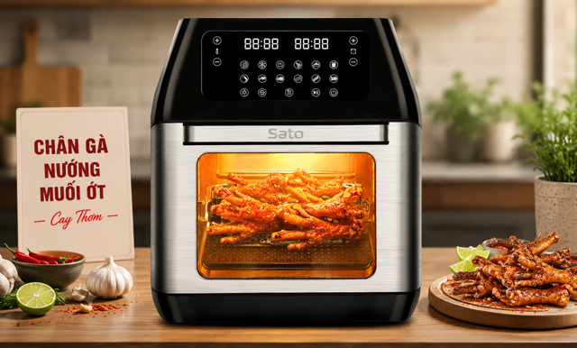 Tụ Họp Bạn Bè – Tiệc World Cup Tại Nhà Với Nồi Chiên Không Dầu 