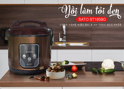 Giới thiệu nồi làm tỏi đen SATO 18TD052